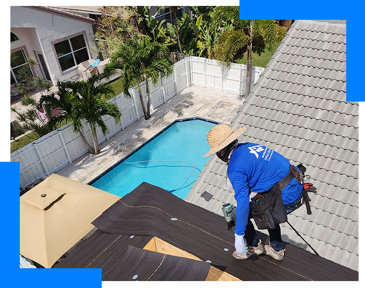 Expert Roof Repair from MIW Roofing. Professional Re-Roofs and Repairs for Florida Homes and Businesses.