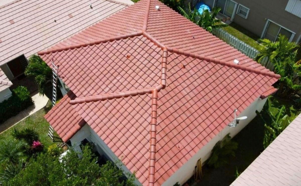 Finished Reroofing Project in Pembroke Pines, Florida | MIW roofing